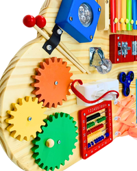 Painel Sensorial Educativo Montessori Nuvem + Brinde Exclusivo Hoje!