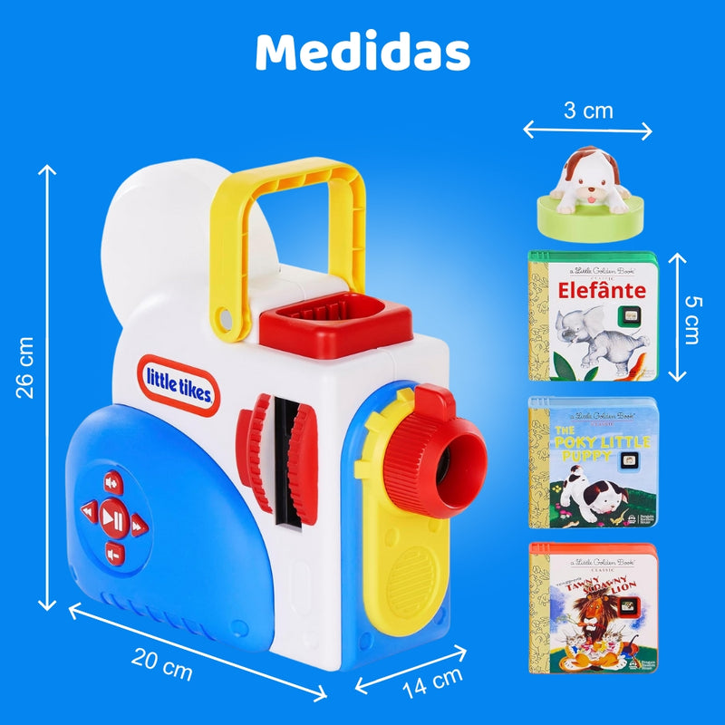 Little Tikes™ - Projetor de Historias Educativas C/ 24 Histórias