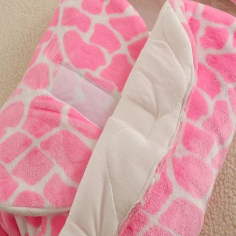 Saco de Dormir do Bebê Ursinho Estampado e Acolchoado