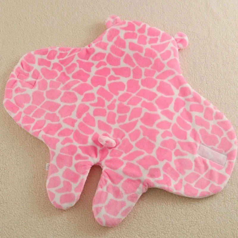 Saco de Dormir do Bebê Ursinho Estampado e Acolchoado