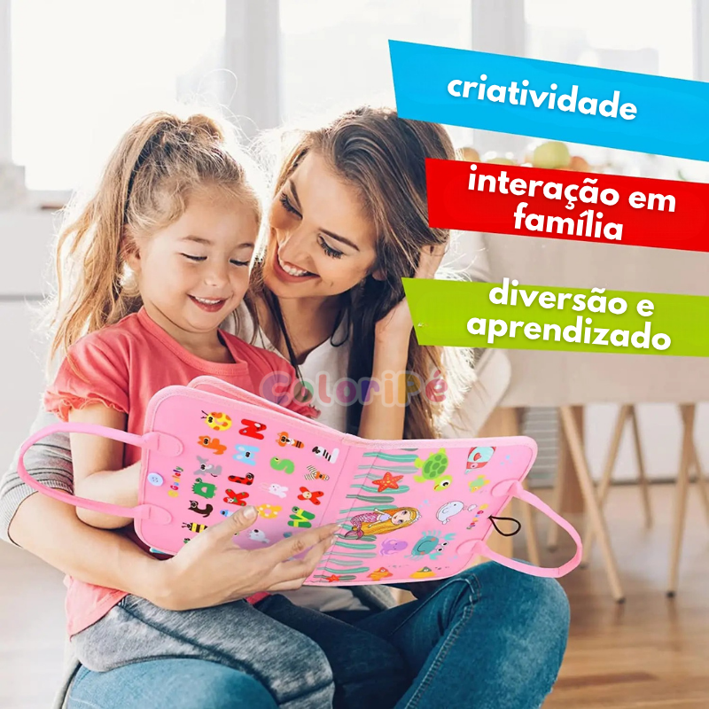 Maleta Sensorial e Educativa Infantil  | Brincadeira e Aprendizado