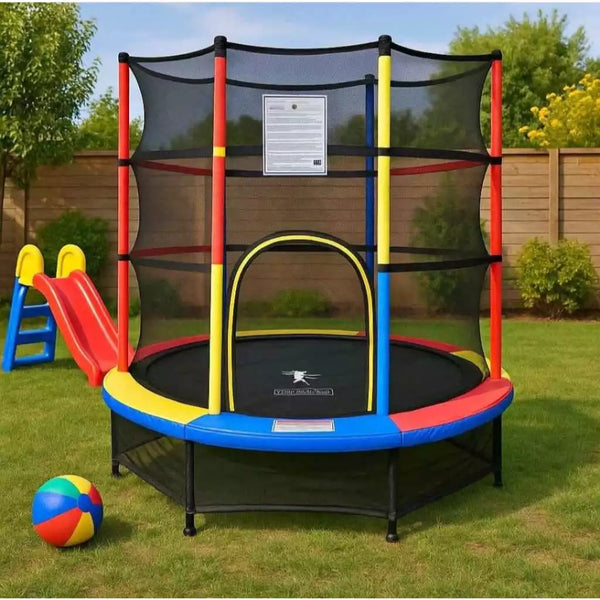 Cama Elastica Infantil Pula Pula C/ Rede de Proteção