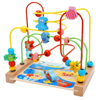 Labirinto Aramado Divertido Brinquedo Educativo de Madeira